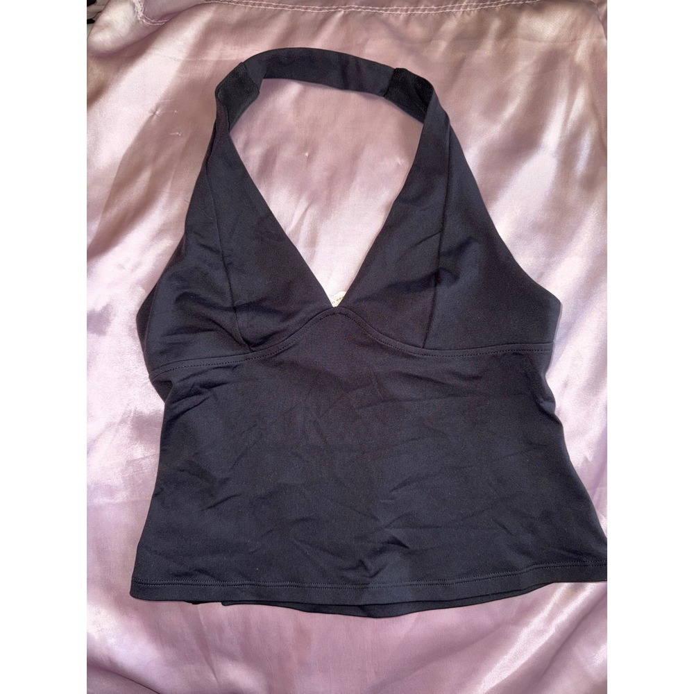 Free People Intimately Black Halter Neck NWT Sz S